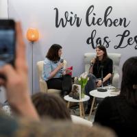 Lesung auf der Leipziger Buchmesse 2019.