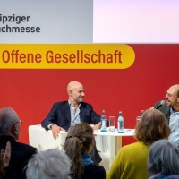 Eröffnung des Forum Offene Gesellschaft, Leipziger Buchmesse 2024