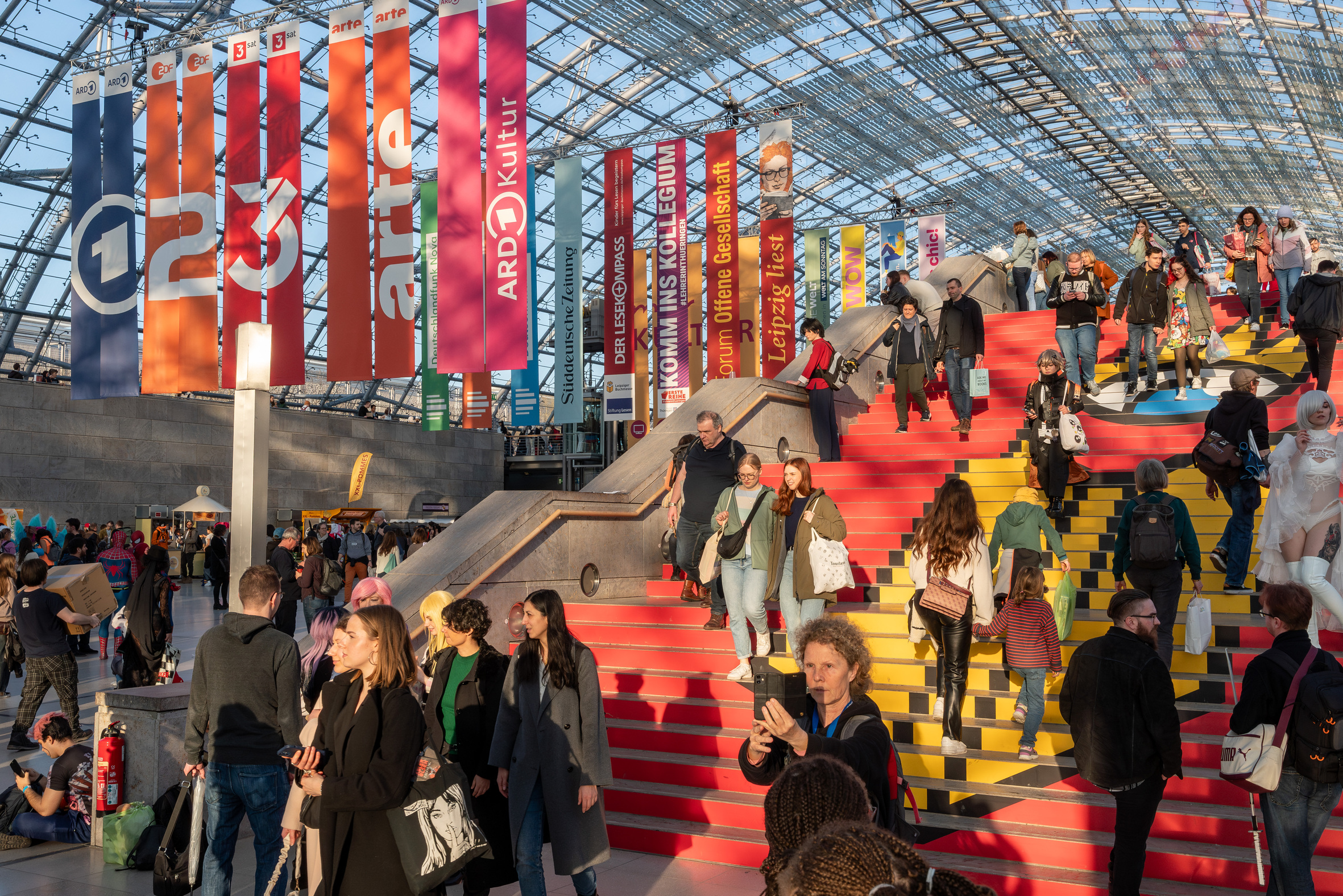 L'Ukraine a présenté un programme littéraire consacré aux «Histoires ukrainiennes de résistance et d'identité»,  à la Foire du livre de Leipzig en Allemagne