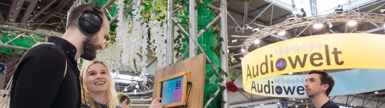 Impressionen der Audiowelt auf der Buchmesse 2025