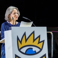 Sieglinde Geisel, Laudatorin zum Leipziger Buchpreises zur Europäischen Verständigung. Sieglinde Geisel, Laudatorin zum Leipziger Buchpreises zur Europäischen Verständigung.