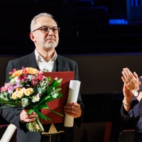 Alhierd Bacharevič, der Gewinner des Leipziger Buchpreises zur Europäischen Verständigung. Alhierd Bacharevič, der Gewinner des Leipziger Buchpreises zur Europäischen Verständigung.