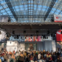 Stand von autoren@leipzig auf der Leipziger Buchmesse 2018
