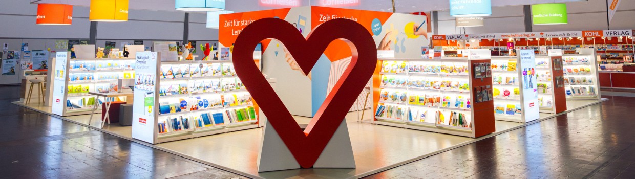 Messestand von Cornelsen auf der Leipziger Buchmesse 2025