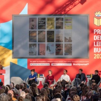 Am Rednerpult: Dr. Katrin Schumacher, Juryvorsitzende