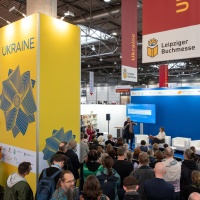 Eröffnung des Ukraine-Standes.