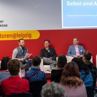 Profitipps von Autor:innen für Autor:innen gibt es im Forum autoren@leipzig