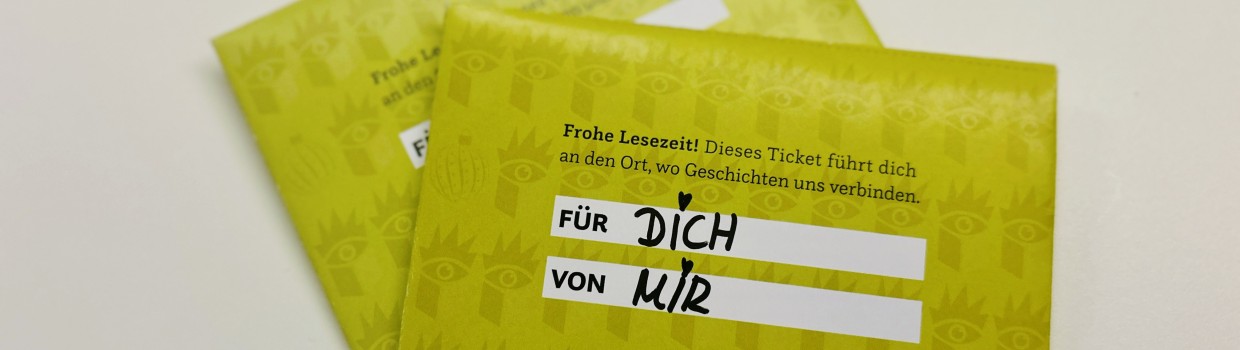 gelber LBM26 Weihnachtsumschlag zum Verschenken