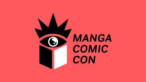Manga Comic Con logo on red background