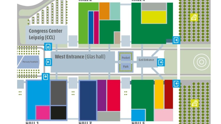 LBM26 Exhibtion Areas and Hall Layouts