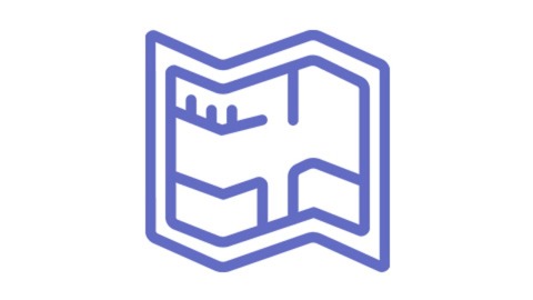 Lageplan Icon