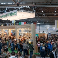 Booth of the guest of honour Norway.