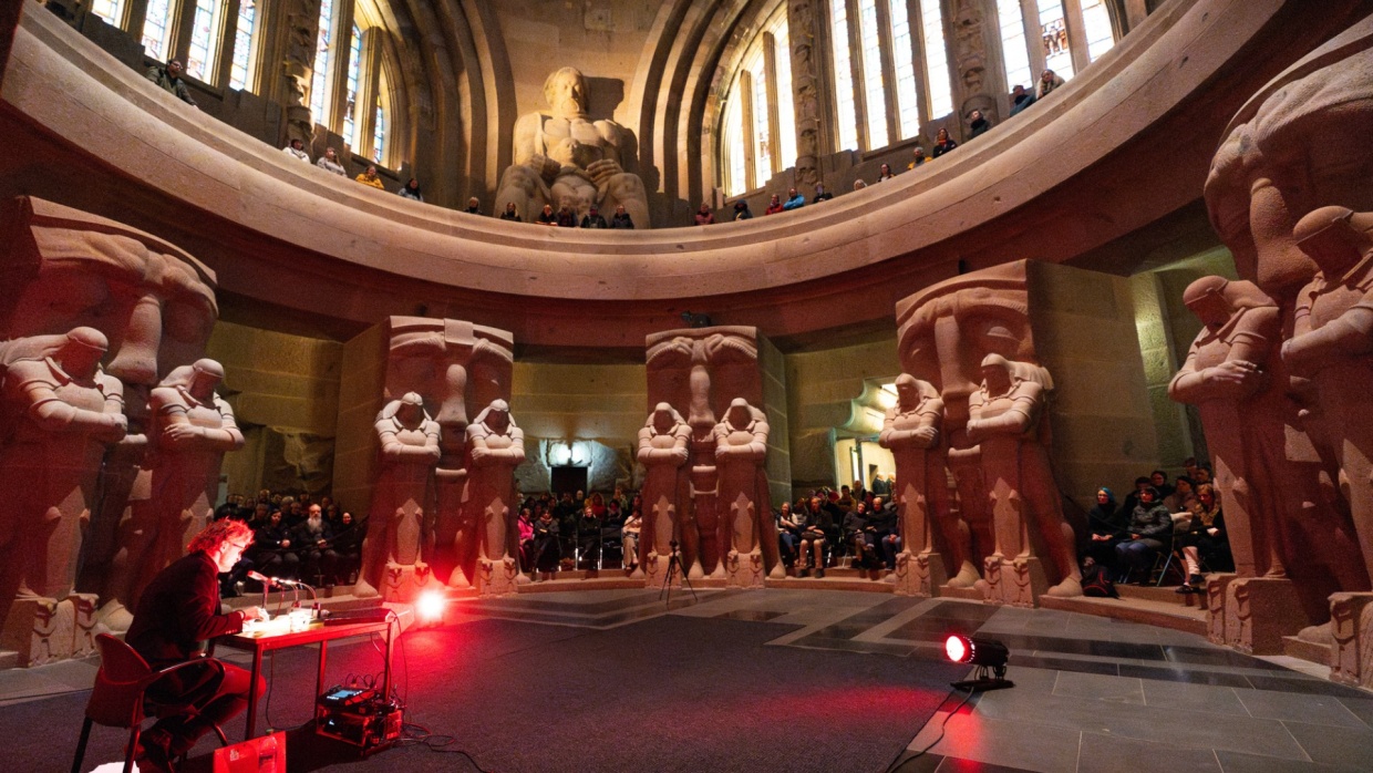Leipzig Reads event “A Song of Ice and Fire Reinterpreted” at the Monument to the Battle of the Nations during the Leipzig Book Fair 2025